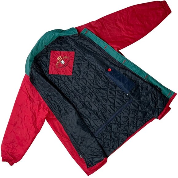 Grossetto (Germany) Technical Nylon Puritan Collar Padded Parka Red : XL - Picture 2 of 7